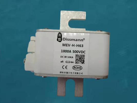 Fusibile del sistema di immagazzinamento dell'energia del MEV DC500V con l'indicatore