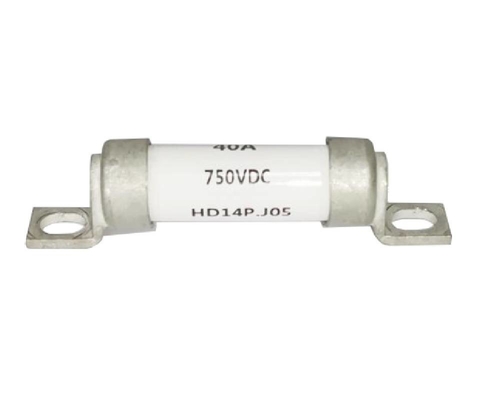 Tubo 750VDC materiale della fibra del fusibile del sistema di immagazzinamento dell'energia 14 x 51