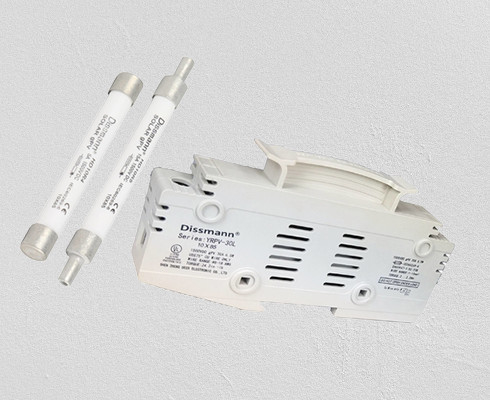 Fusibile solare di 10×85 Pv, micro norma della valvola a cartuccia 30 di amp bianco IEC60269.6