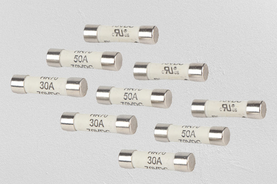 Fusibile ceramico della metropolitana di telecomunicazione, 100 fusibile agente veloce di amp 250v