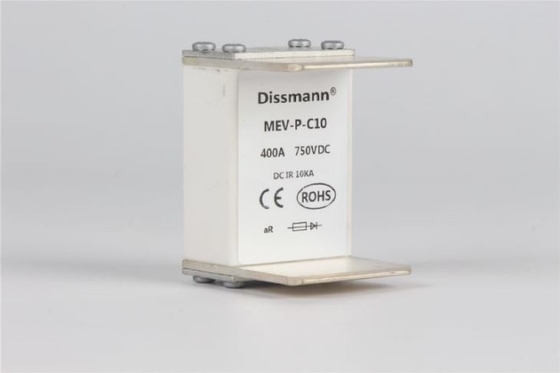 UL fusibile di CC di 400 amp, fusibile quadrato europeo di protezione bianca dell'AR