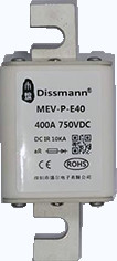 il semiconduttore 400A fonde 750VDC la norma di tensione nominale IEC60269