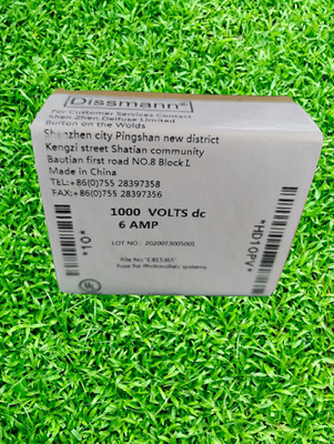 tipo cilindrico Gg Pv della cartuccia di 10*38mm del fusibile ceramico solare di Hrc