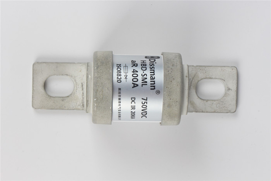 Fusibile di protezione a semiconduttore del tubo della fibra, fusibile ceramico BS88 di DC750V 400Amp