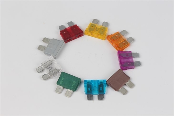 Fusibile a lama per auto a LED mini PBT in rame stagnato 1A-40A Corrente nominale