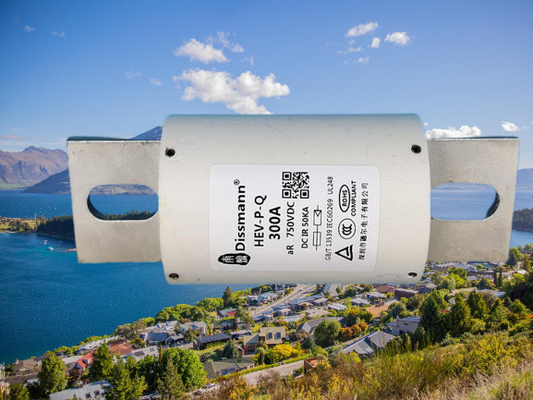 Progettato per il fusibile ad alta tensione del mucchio di ricarica EV, fusibile in ceramica bianca da utilizzare su ESS