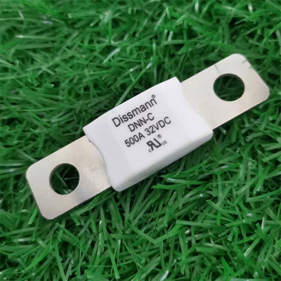 Spina piatta in ceramica con fusibile a bassa tensione DC58V / 80V di dimensioni mini