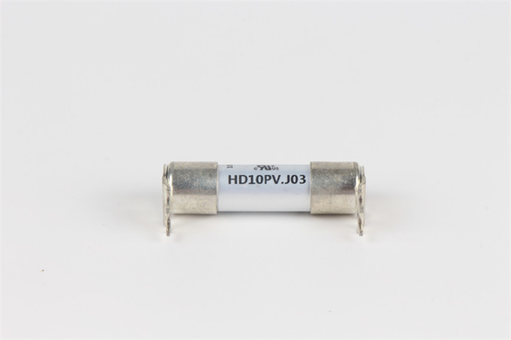 L'UL ad alta tensione HD10D.J03 del fusibile ceramico del supporto 10x38mm del piatto della lega per saldatura ha certificato