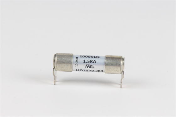 L'UL ad alta tensione HD10D.J03 del fusibile ceramico del supporto 10x38mm del piatto della lega per saldatura ha certificato