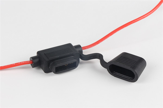 Supporto nero del fusibile del supporto del pannello di 30 amp, supporti in-linea automobilistici del fusibile