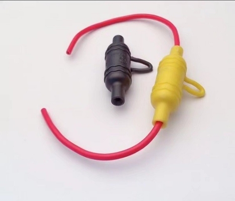 Supporto nero del fusibile del supporto del pannello di 30 amp, supporti in-linea automobilistici del fusibile