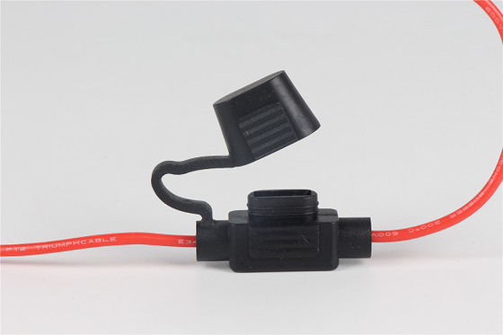 Supporto nero del fusibile del supporto del pannello di 30 amp, supporti in-linea automobilistici del fusibile