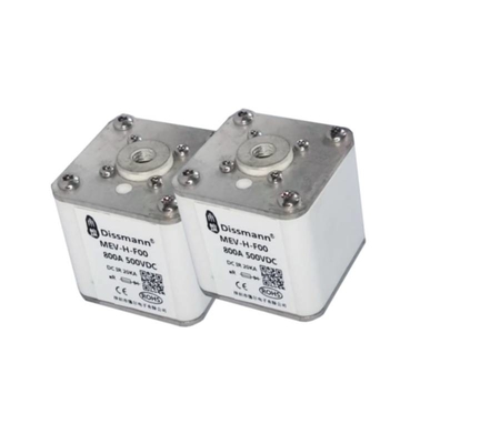 Fusibile automobilistico industriale di E, tubo della fibra un fusibile 750VDC di 630 amp