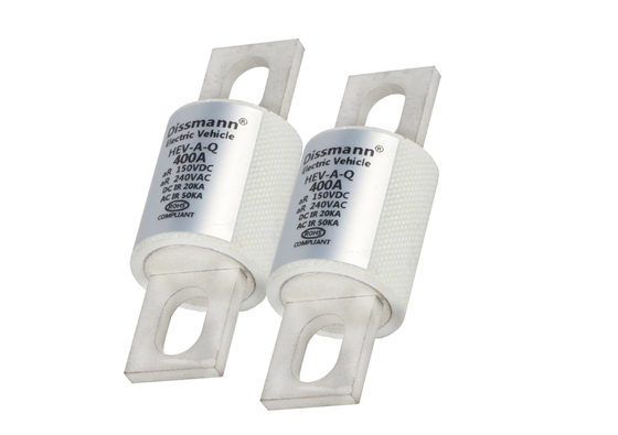 Fusibile di protezione a semiconduttore ISO8820, tubo della fibra fusibile di CC di 400 amp