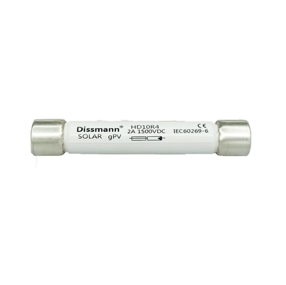 Fusibile ad alta tensione di CC 1500VDC, fusibile solare ceramico del cavo elettrico di amp