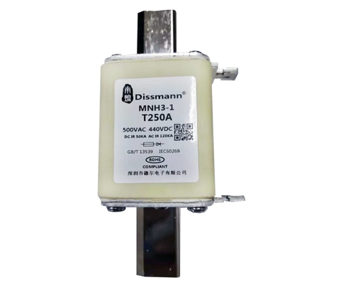 Capacità di rottura automobilistica a corrente forte dei fusibili 440volt di serie di MNH alta