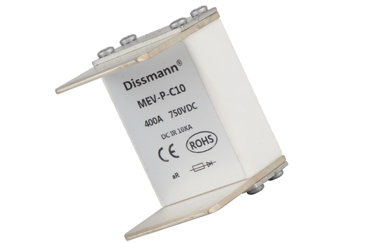 fusibile del sistema di immagazzinamento dell'energia di CC 750V per l'invertitore DC10KA che tagliato capacità