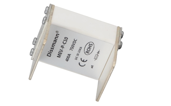 fusibile del sistema di immagazzinamento dell'energia di CC 750V per l'invertitore DC10KA che tagliato capacità