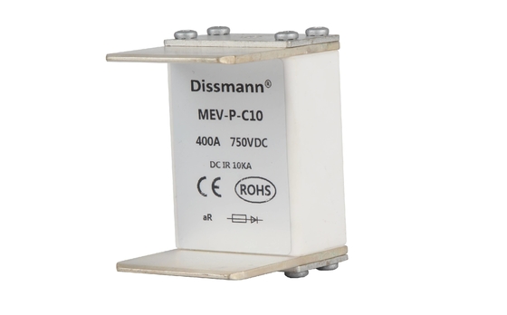 fusibile del sistema di immagazzinamento dell'energia di CC 750V per l'invertitore DC10KA che tagliato capacità