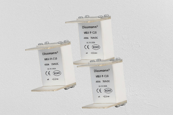 fusibile del sistema di immagazzinamento dell'energia di CC 750V per l'invertitore DC10KA che tagliato capacità