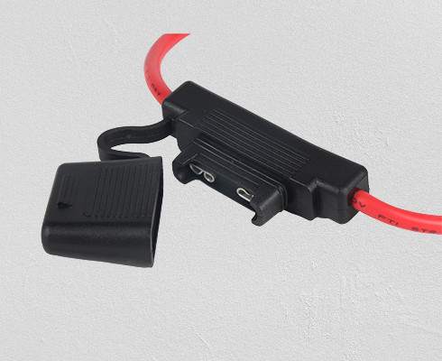 Supporto nero del fusibile del supporto del pannello di 30 amp, supporti in-linea automobilistici del fusibile