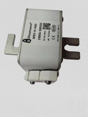 Fusibile bianco 1800A, 500v fusibile ceramico IEC60269 di protezione a semiconduttore