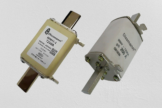 Alta tensione nominale IEC60269 del fusibile 600VDC di potere di interruzione di NT RT NH